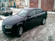 Audi A6 черного цвета