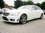 Mercedes-Benz S500 белый